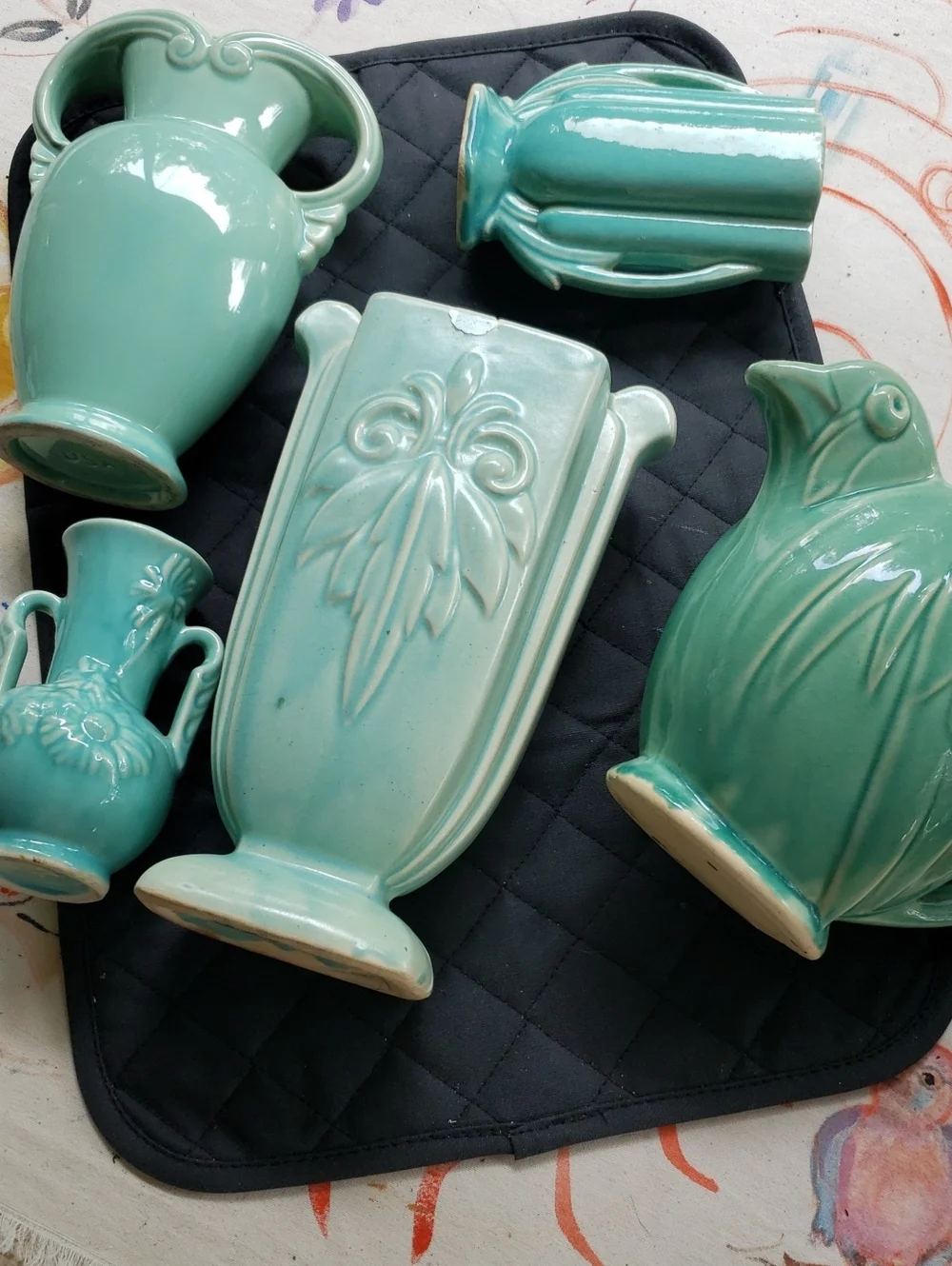 MCM USA 9in Potery Vase